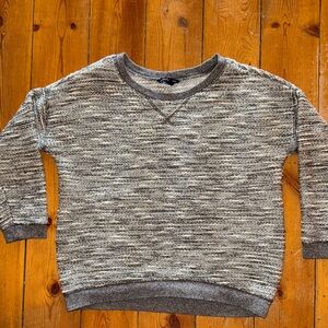 American Eagle Outfitters V-Neck Sweater in Gray
